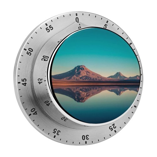 yanfind Timer Vinícius Henrique Laguna Lejia Salt Lake Chile Mountains Sky Reflection  Range 60 Minutes Mechanical Visual Timer