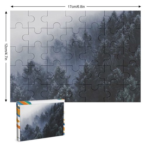 yanfind Picture Puzzle Images Koblenz Fog Mist Phone HQ Landscape Wallpapers Tree Winter Forest Pictures Family Game Intellectual Educational Game Jigsaw Puzzle Toy Set