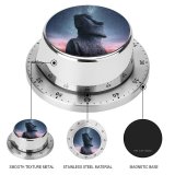 yanfind Timer Grafixart Moai Statue Easter Island Ancient Architecture Starry Sky Sunset Dawn Heritage 60 Minutes Mechanical Visual Timer