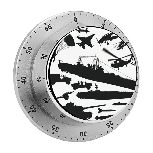 yanfind Timer Battle M4 E 2C Armed Armored Vehicle Iraq Forces Howitzer  Cruise 60 Minutes Mechanical Visual Timer