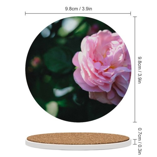 yanfind Ceramic Coasters (round) Geranium Petals Images Rose Petal Wallpapers Perfume Plant Jardin Garden Bloom Blooms Family Game Intellectual Educational Game Jigsaw Puzzle Toy Set