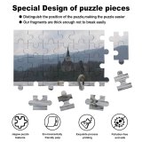 yanfind Picture Puzzle  Lake Slovenia Bird Cigno Ducks Geese Swans Waterfowl Loch Reservoir Waterway Family Game Intellectual Educational Game Jigsaw Puzzle Toy Set