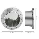 yanfind Timer Snow Clear Tree Scenics Tall Winter Temperature Forest Beauty Tranquil Tranquility Scene 60 Minutes Mechanical Visual Timer