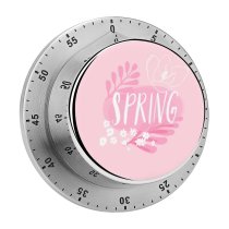 yanfind Timer Drawn Hello Pastel  Minimalism Aquarelle Doodle Summer Happy Girly Flower Delicate 60 Minutes Mechanical Visual Timer