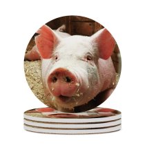 yanfind Ceramic Coasters (round) Images Hog Pictures Pig Free Family Game Intellectual Educational Game Jigsaw Puzzle Toy Set