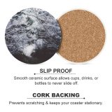 yanfind Ceramic Coasters (round) Images Frost Snow Wallpapers Outdoors Tree Uppsala Cozy Winter Forest Woodland Pictures Family Game Intellectual Educational Game Jigsaw Puzzle Toy Set