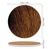 yanfind Ceramic Coasters (round) Tree Trees Bark Trunk Skin Texture Contrast Beautiful Abstract Peace Peaceful Golden Family Game Intellectual Educational Game Jigsaw Puzzle Toy Set