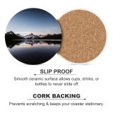 yanfind Ceramic Coasters (round) Gerard Sunrise Morning Bachalpsee Lake Reflections Switzerland Family Game Intellectual Educational Game Jigsaw Puzzle Toy Set