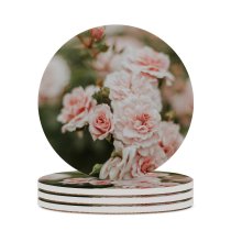 yanfind Ceramic Coasters (round) Geranium Images Rose Floral Flora Wallpapers Plant Garden Bloom Summer Pictures Cherry Family Game Intellectual Educational Game Jigsaw Puzzle Toy Set