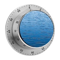 yanfind Timer  Wind Aqua Azure Ocean Sea Calm Sky Electric 60 Minutes Mechanical Visual Timer