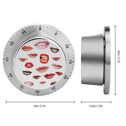 yanfind Timer Bizarre Sticking Studio Smile England Montage Smiling  Lips Shot Choice Toothy 60 Minutes Mechanical Visual Timer