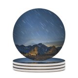 yanfind Ceramic Coasters (round) Images Space Night Starry Outer Astronomy Sky Wallpapers  Outdoors Free Pictures Family Game Intellectual Educational Game Jigsaw Puzzle Toy Set