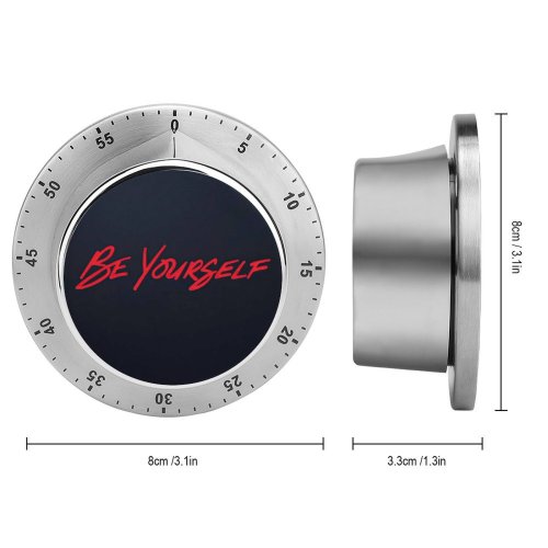 yanfind Timer Black Dark Quotes Be Yourself Be You Inspirational Quotes Dark Typography 60 Minutes Mechanical Visual Timer