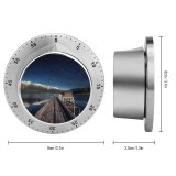 yanfind Timer Dominic Kamp Lake Wakatipu Zealand  Range Snow Covered Reflection  Mountains 60 Minutes Mechanical Visual Timer