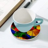 yanfind Ceramic Coasters (round) Otto Berkeley Umbrellas Colorful Multicolor Artistique Overhead Vibrant Family Game Intellectual Educational Game Jigsaw Puzzle Toy Set