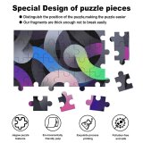 yanfind Picture Puzzle Abstract  Space Light Family Game Intellectual Educational Game Jigsaw Puzzle Toy Set