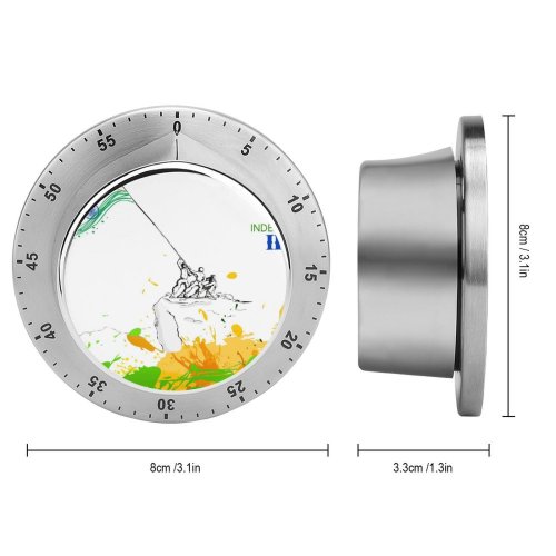 yanfind Timer  Pal Celebrations Independence India August Th Tricolor Indian Flag 60 Minutes Mechanical Visual Timer