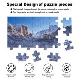 yanfind Picture Puzzle Destin Yosemite National Park Mountains Winter Sunny Landscape California Family Game Intellectual Educational Game Jigsaw Puzzle Toy Set