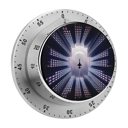 yanfind Timer Chiara Lily  Fighter  Buildings 60 Minutes Mechanical Visual Timer