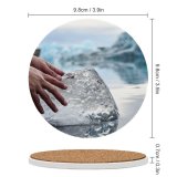 yanfind Ceramic Coasters (round) Images Iceland Snow Wallpapers  Outdoors Pictures Jokulsarlon Creative Finger Grey Family Game Intellectual Educational Game Jigsaw Puzzle Toy Set
