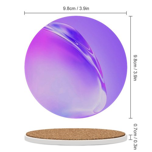 yanfind Ceramic Coasters (round) Abstract Gradients Galaxy S Bubble Family Game Intellectual Educational Game Jigsaw Puzzle Toy Set