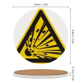 yanfind Ceramic Coasters (round) Explosive,explosion,bomb,sign,symbol,icon Family Game Intellectual Educational Game Jigsaw Puzzle Toy Set