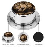 yanfind Timer Black Dark Jaguar Wildcat Wild Carnivore 60 Minutes Mechanical Visual Timer