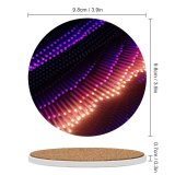 yanfind Ceramic Coasters (round) Dante Metaphor Abstract Rays Bars Colorful Glowing Family Game Intellectual Educational Game Jigsaw Puzzle Toy Set