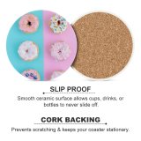 yanfind Ceramic Coasters (round) Images Sugar Colorful Blog HQ Donut Fun Wallpapers Free Girly Cake Sweet Family Game Intellectual Educational Game Jigsaw Puzzle Toy Set