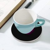 yanfind Ceramic Coasters (round) Suryapraveen Black Dark Minimal Cats  Silhouette Family Game Intellectual Educational Game Jigsaw Puzzle Toy Set