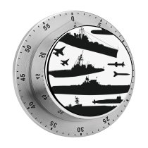 yanfind Timer Battle Destruction Armed Vehicle Attack Forces Mass Ship Bombing Carrying Bomb 60 Minutes Mechanical Visual Timer
