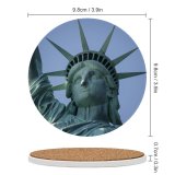 yanfind Ceramic Coasters (round) Images Freedom Sky Wallpapers Free States York Crown America Art Pictures Worship Family Game Intellectual Educational Game Jigsaw Puzzle Toy Set