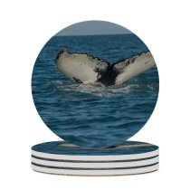 yanfind Ceramic Coasters (round) Dive Images Iceland  Ocean  Ripple Tail Wallpapers  Sea Outdoors Family Game Intellectual Educational Game Jigsaw Puzzle Toy Set