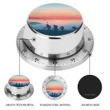 yanfind Timer Coyle Lifestyle Goonies Morning Sunrise Silhouette Minimal Art Landscape Panorama 60 Minutes Mechanical Visual Timer