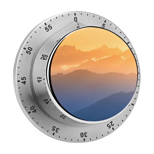 yanfind Timer Trey Ratcliff Southern Alps Zealand Sunset Clouds 60 Minutes Mechanical Visual Timer