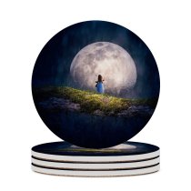 yanfind Ceramic Coasters (round) Thiago Garcia Fantasy Cute Girl Adorable  Surreal Alone Family Game Intellectual Educational Game Jigsaw Puzzle Toy Set