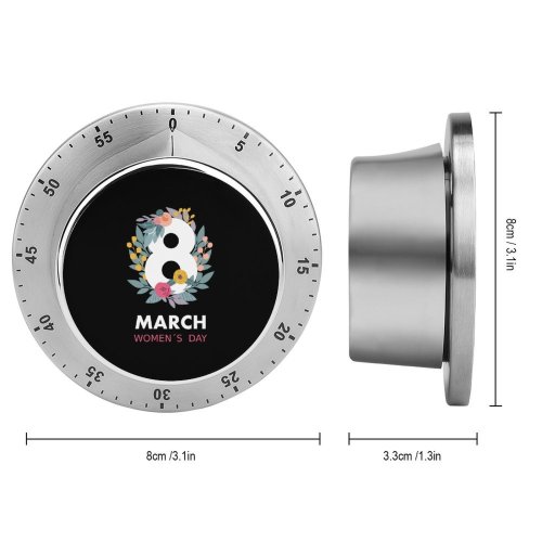 yanfind Timer Dark Celebrations Minimal Woman's March Th Minimalist 60 Minutes Mechanical Visual Timer