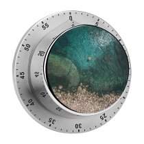 yanfind Timer Seashore Aerial Rocky Coast IOS 60 Minutes Mechanical Visual Timer
