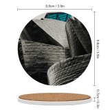 yanfind Ceramic Coasters (round)  City Exterior Images Path Building Spain Guggenhein Wallpapers Architecture Bilbao Outdoors Family Game Intellectual Educational Game Jigsaw Puzzle Toy Set
