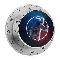 yanfind Timer Vadim Sadovski Space Astronaut Asteroids Space Suit Neon Light Space Travel Space 60 Minutes Mechanical Visual Timer