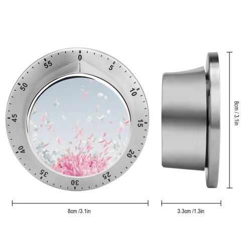 yanfind Timer Arrangement Blooming  Motion Fly Wedding Hydrangeas Garden  Fall Romantic Flowers 60 Minutes Mechanical Visual Timer