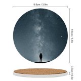 yanfind Ceramic Coasters (round) Images Space HQ Starry Landscape Astronomy Sky Wallpapers Family Game Intellectual Educational Game Jigsaw Puzzle Toy Set