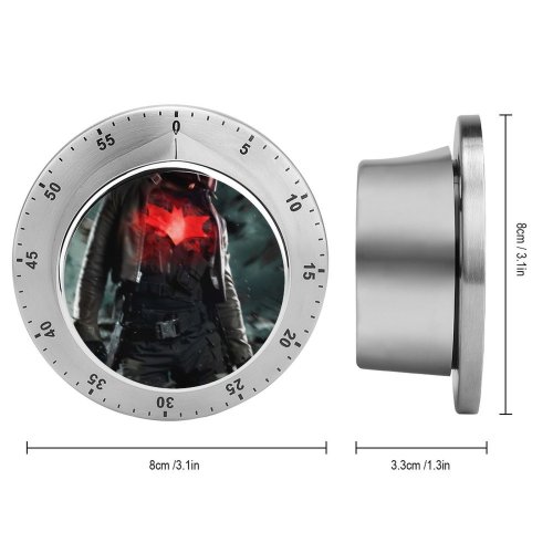 yanfind Timer Davion Washington Graphics CGI Hood  Comics Superheroes Cosplay 60 Minutes Mechanical Visual Timer
