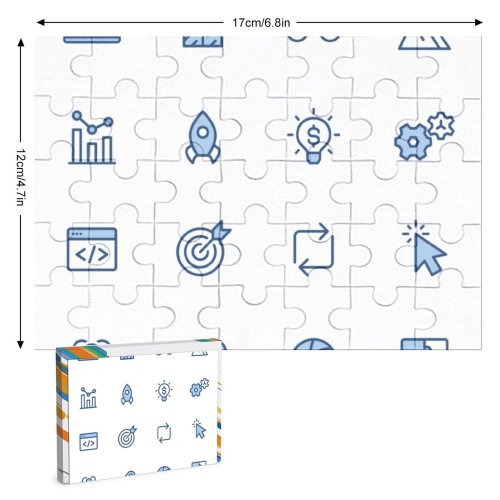 yanfind Picture Puzzle Target Network Arrow Data Search Growth Hyperlink Teamwork Interface Motivation Jigsaw Light Family Game Intellectual Educational Game Jigsaw Puzzle Toy Set