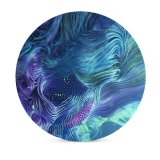 yanfind Ceramic Coasters (round) Dante Metaphor Abstract Strands CGI Cyan Trails Family Game Intellectual Educational Game Jigsaw Puzzle Toy Set