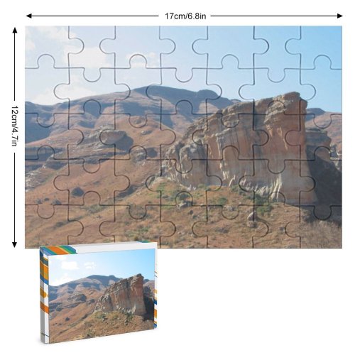 yanfind Picture Puzzle Golden Gate Africa Drakensbergen Mountainous Landforms  Formation Escarpment Highland Rock Ridge Family Game Intellectual Educational Game Jigsaw Puzzle Toy Set