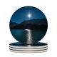 yanfind Ceramic Coasters (round) Olivier Miche Sunny Daytime Landscape  Rays River Mountains Family Game Intellectual Educational Game Jigsaw Puzzle Toy Set
