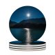 yanfind Ceramic Coasters (round) Olivier Miche Sunny Daytime Landscape  Rays River Mountains Family Game Intellectual Educational Game Jigsaw Puzzle Toy Set