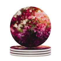 yanfind Ceramic Coasters (round) Valeria Boltneva Flowers Flowers Purple Bokeh  Floral Daytime Family Game Intellectual Educational Game Jigsaw Puzzle Toy Set