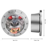 yanfind Timer Warewolf Fur Face Teeth Scare Nose Halloween Strawberry Eyes Grey Snout Tooth 60 Minutes Mechanical Visual Timer
